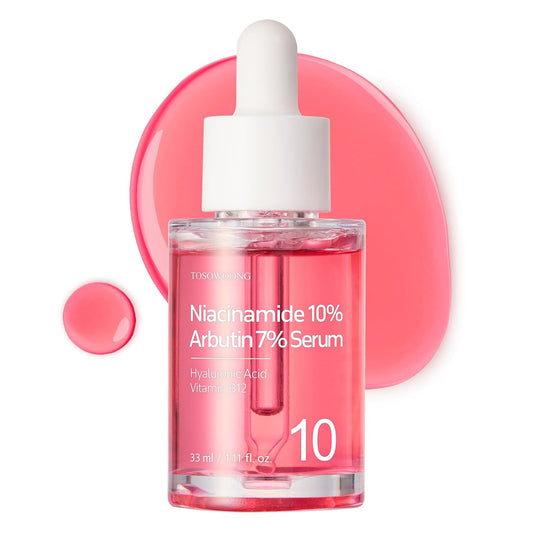 TOSOWOONG Dark Spot Correcting Serum with Niacinamide 10% & Arbutin 7%, Helps Improve the Look of Hyperpigmentation, 33ml